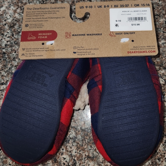Dear Goam Memory Foam, "LIL BEAR" Slippers - Picture 5 of 5